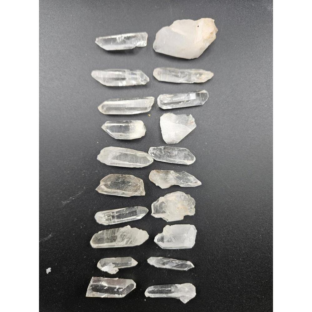 ​Arkansas Quartz Crystal Assortment 20 Pieces Hand Dug Estate Lot 2